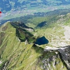 Flugwegposition um 14:58:30: Aufgenommen in der Nähe von Gemeinde Hollersbach im Pinzgau, Hollersbach im Pinzgau, Österreich in 2899 Meter